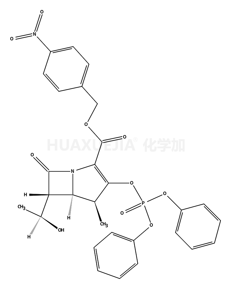 (4R,5R,6S)-3-[(二苯氧基膦酰基)氧基]-6-[(R)-1-羥乙基]-4-甲基-7-氧代-1-氮雜二環(huán)[3.2.0]庚-2-烯-2-甲酸4-硝基芐酯