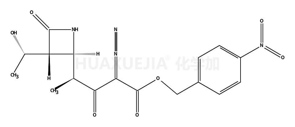 (R)-4-硝基苄基-2-重氮-4-((2R,3S)-3-((R)-1-羟乙基)-氮杂环丁-4-酮-2-基]-3-氧代戊酸酯