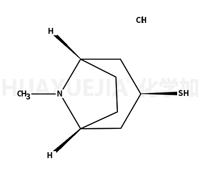 8-methyl-3-sulfanyl-8-azabicyclo[3.2.1]octan-3-ol,hydrochloride