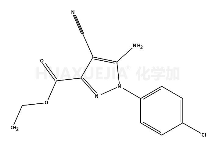 5-氨基-1-(4-氯苯基)-4-氰基吡唑-3-羧酸乙酯