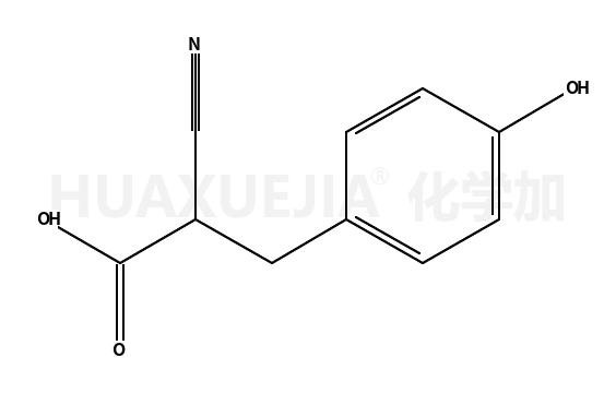 2-氰基-3-(4-羟基苯基)丙酸