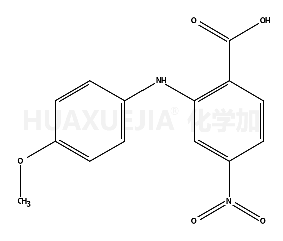 2-(4-甲氧基-苯基氨基)-4-硝基苯甲酸