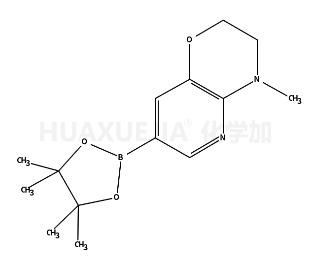 4-甲基-3,4-二氢-2H-吡啶并[3,2-b][1,4]噁嗪-7-硼酸频那醇酯