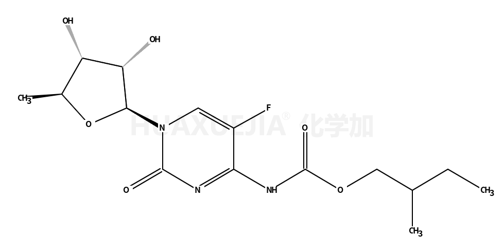 5'-脱氧- 5 -氟-N -[(2-甲基丁)羰基]胞苷