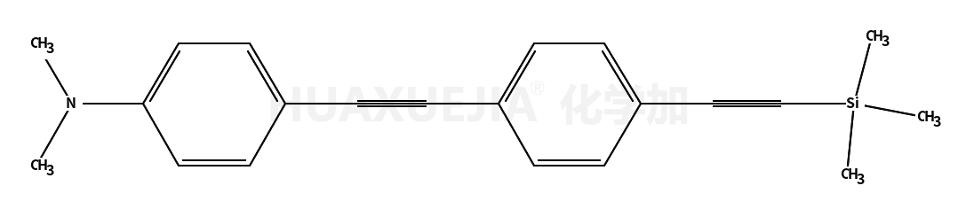 N,N-Dimethyl-4-((4-((trimethylsilyl)ethynyl)phenyl)ethynyl)aniline