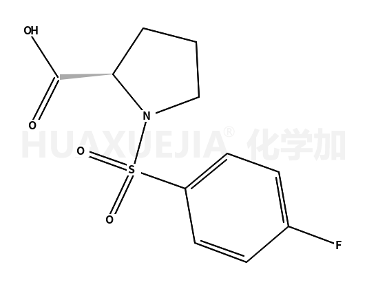 1-（4-氟苯基磺酰）-2-吡咯啉甲酸