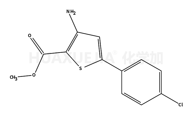 3-氨基-5-(4-氯苯基)噻吩-2-甲酸甲酯