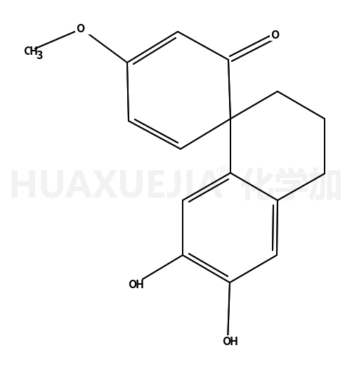 3,4-Dihydro-6,7-dihydroxy-4'-methoxyspiro[naphthalene-1(2H),1'-cyclohexane]-3',5'-dien-2'-one
