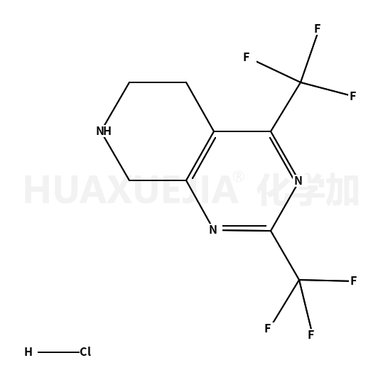 2,4-bis(trifluoromethyl)-5,6,7,8-tetrahydropyrido[3,4-d]pyrimidine hydrochloride