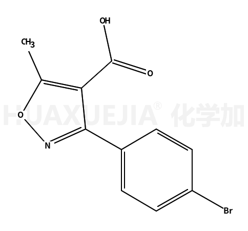 3-(4-溴苯基)-5-甲基-4-异噁唑羧酸