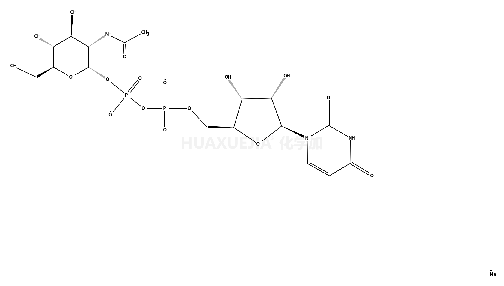 UDP-N-乙酰半乳糖胺二钠盐