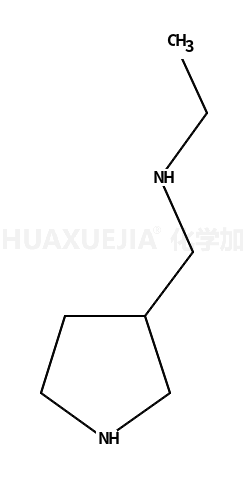 3-(乙基氨基甲基)吡咯烷