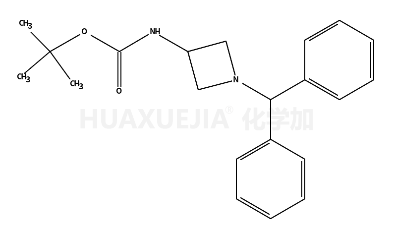 1-二苯甲基氮杂环丁烷-3-氨基甲酸叔丁酯