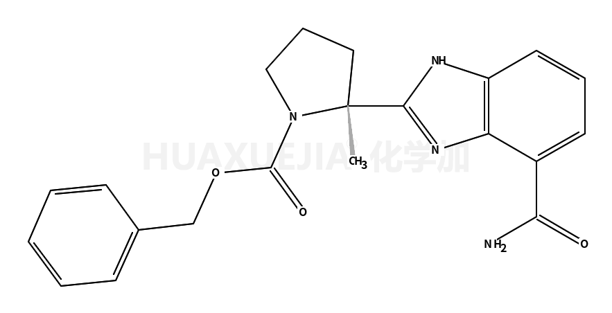 (R)-2-(7-氨基甲酰-1H-苯并[d]咪唑-2-基)-2-甲基吡咯烷-1-羧酸苄酯