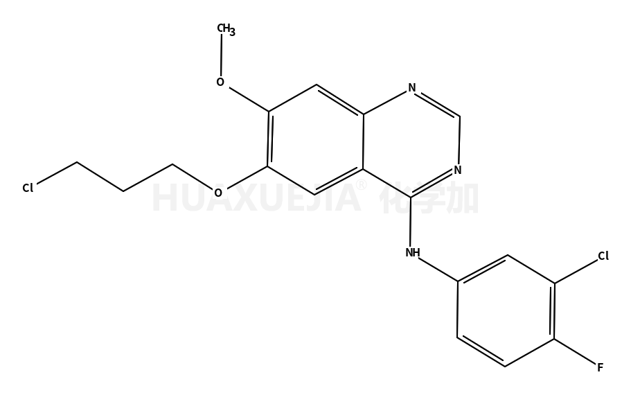 N-(3-氯-4-氟苯基)-6-(3-氯丙氧基)-7-甲基喹唑啉-4-胺