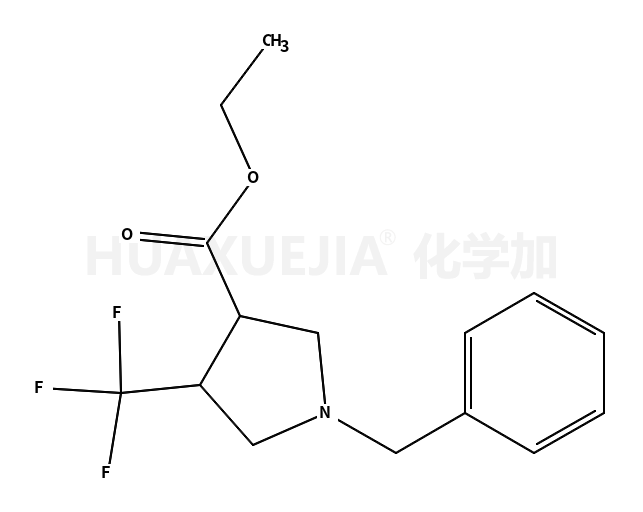 1-苄基-4-三氟甲基吡咯烷-3-羧酸乙酯