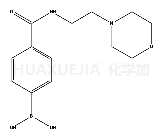 4-[2-(嗎啉基)乙基氨甲酰基]苯硼酸