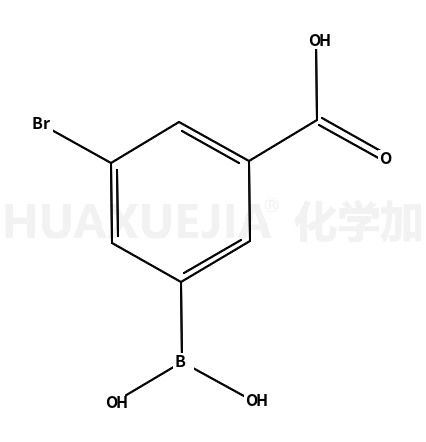 3-溴-5-羧基苯基硼酸