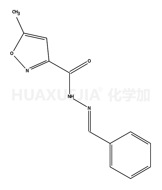 N-[(E)-benzylideneamino]-5-methyl-1,2-oxazole-3-carboxamide