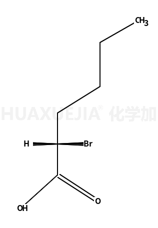 Hexanoic acid, 2-bromo-, (2S)