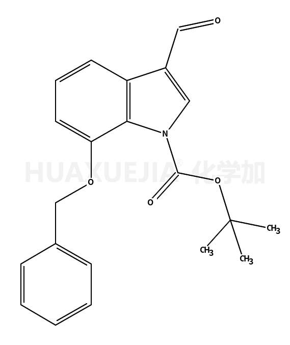 1-Boc-7-苄氧基-3-甲酰基吲哚