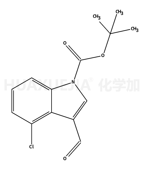 1-Boc-4-氯-3-甲酰基吲哚