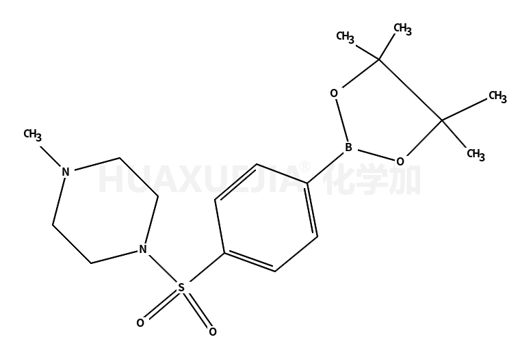 1-methyl-4-[4-(4,4,5,5-tetramethyl-1,3,2-dioxaborolan-2-yl)phenyl]sulfonylpiperazine