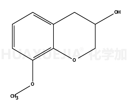 3,4-二氢-8-甲氧基-2H-1-苯并吡喃-3-醇