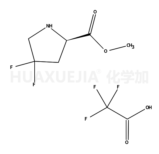 methyl (2S)-4,4-difluoropyrrolidine-2-carboxylate,2,2,2-trifluoroacetic acid