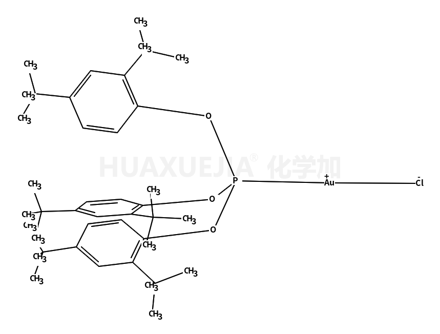 [三(2,4-二叔丁基苯基)亚磷酸]氯化金