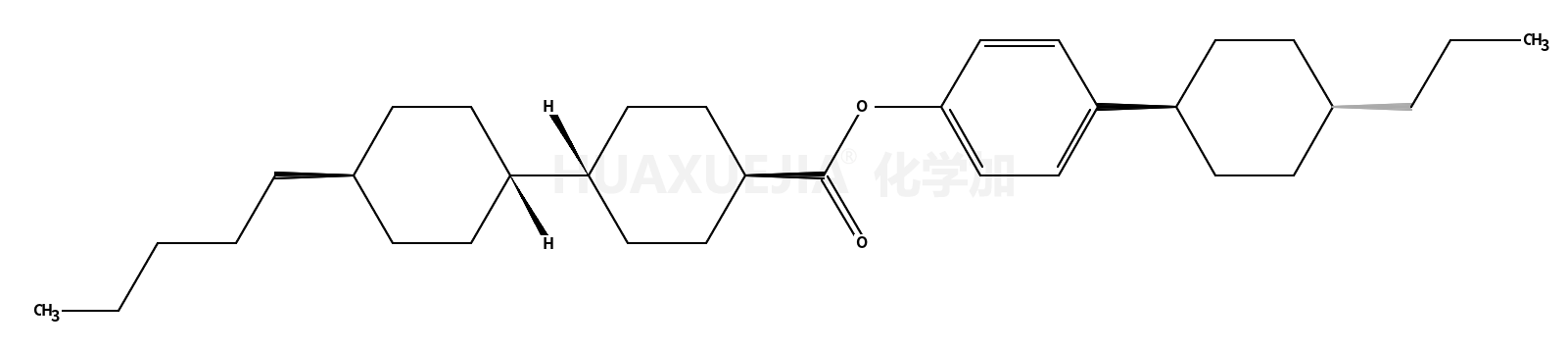 反式,反式-4-(反式-4-丙基环己基)-苯基 4-戊基双环己基-4-羧酸