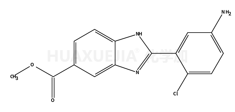 methyl 2-(5-amino-2-chlorophenyl)-3H-benzimidazole-5-carboxylate