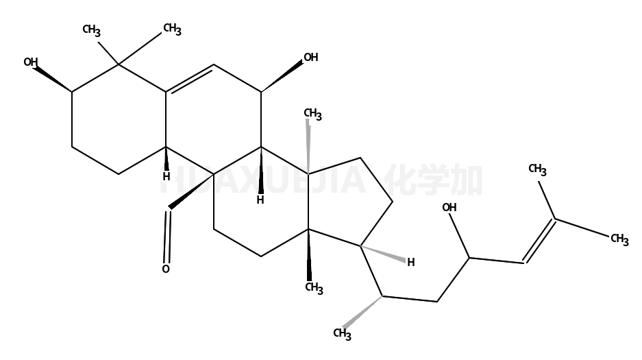 3β,7β,23-Trihydroxycucurbita-5,24-dien-19-al