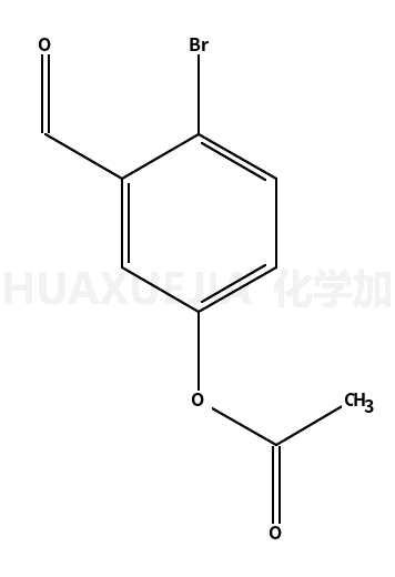 (4-bromo-3-formylphenyl) acetate