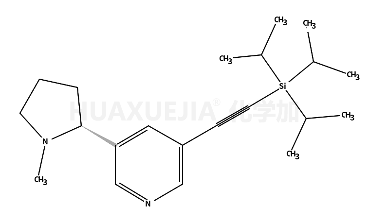 2-[5-[(2S)-1-methylpyrrolidin-2-yl]pyridin-3-yl]ethynyl-tri(propan-2-yl)silane