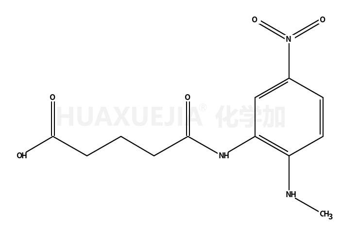 5-[[2-(甲基氨基)-5-硝基苯基]氨基]-5-氧代-戊酸