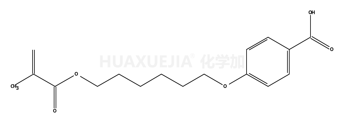 4-[6-(2-methylprop-2-enoyloxy)hexoxy]benzoic acid