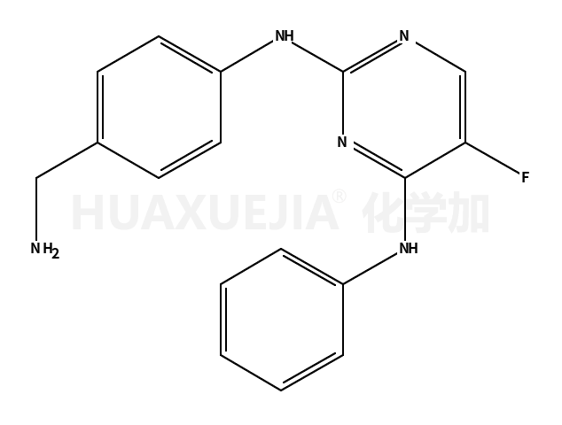 N2-(4-(氨甲基)苯)-5-氟-N4-苯基嘧啶-2,4-二胺