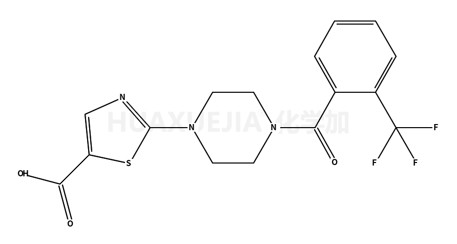 2-(4-(2-(三氟甲基)苯甲酰基)哌嗪-1-基)噻唑-5-羧酸