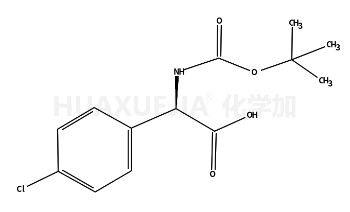 (S)-叔丁氧基羰基氨基-(4-氯-苯基)-乙酸