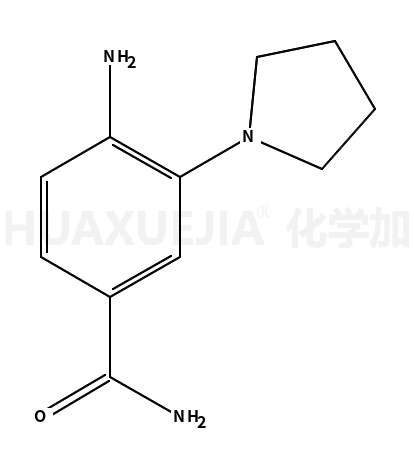 4-amino-3-(pyrrolidin-1-yl)-benzamide