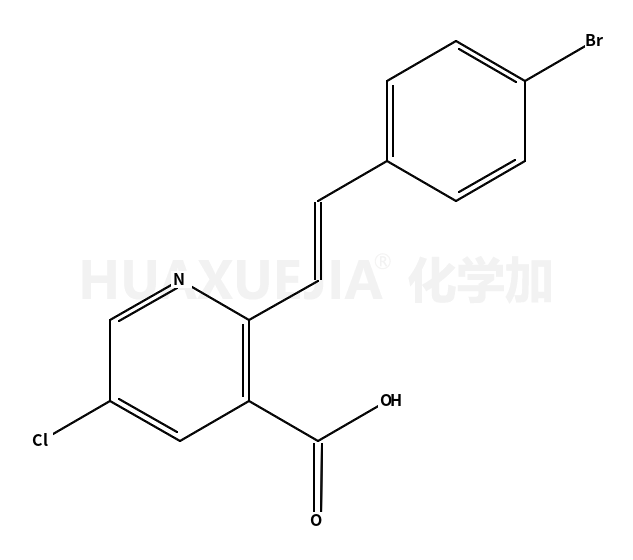 2-[(E)-2-(4-bromophenyl)ethenyl]-5-chloropyridine-3-carboxylic acid