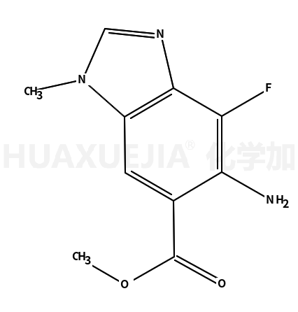 5-氨基-4-氟-1-甲基-1H-苯并咪唑-6-甲酸甲酯
