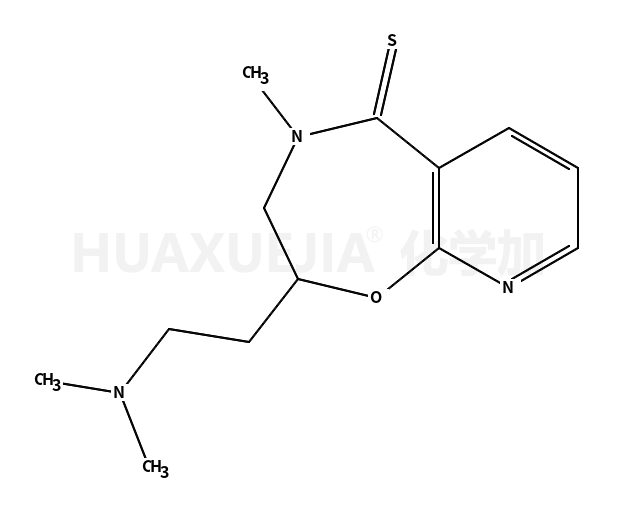 2-[2-(Dimethylamino)ethyl]-3,4-dihydro-4-methylpyrido[3,2-f]-1,4-oxazepine-5(2H)-thione