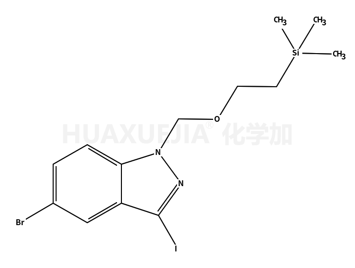 5-溴-3-碘-1-[2-(三甲基锡)乙氧基甲基]-1H-吲唑