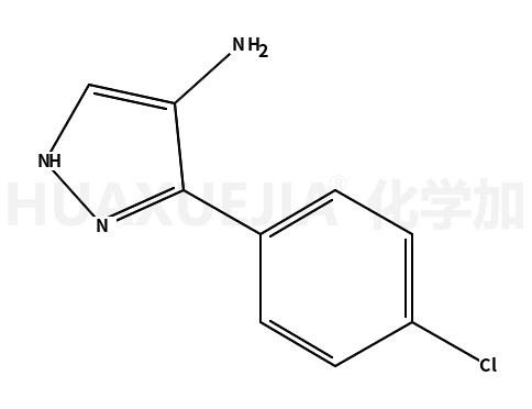 3-(4-氯苯基)-1H-吡唑-4-胺