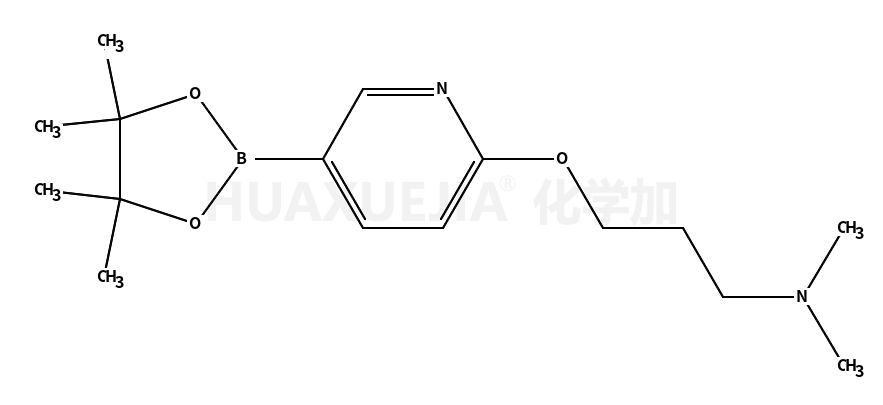 2-(3-N,N-二甲基氨基-丙氧基)吡啶-5-硼酸频那醇酯