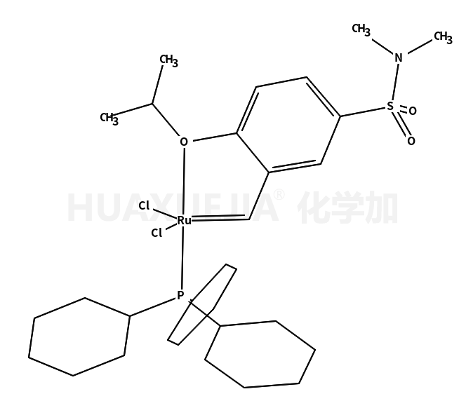 {[2-(i-propoxy)-5-(N,N-dimethylaminosulfonyl)phenyl]methylene}(tricyclohexylphosphine) ruthenium(II) dichloride Zhan Catalyst -1C