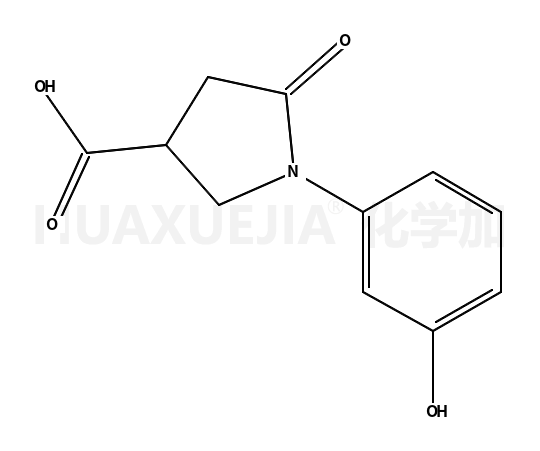 1-(3-羟基苯基)-5-氧代-3-吡咯烷羧酸