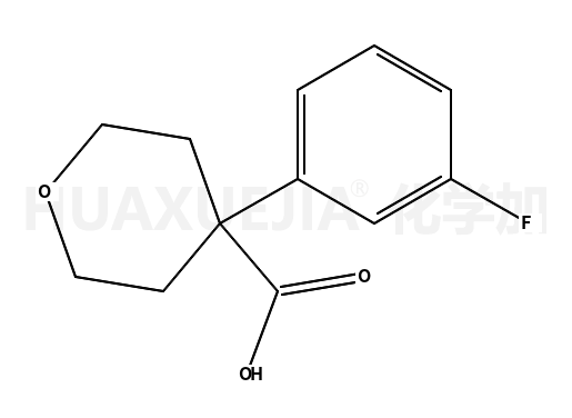 4-(3-氟苯基)四氢-2H-吡喃-4-羧酸